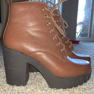 Forever 21 High Heel Boots Booties
